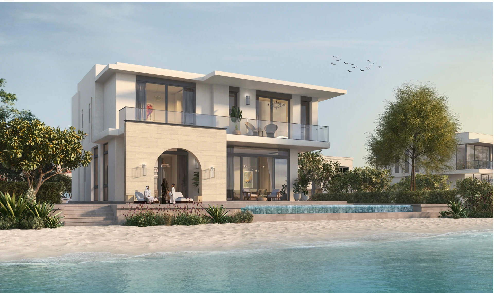 Vintage villa at Ramhan Island