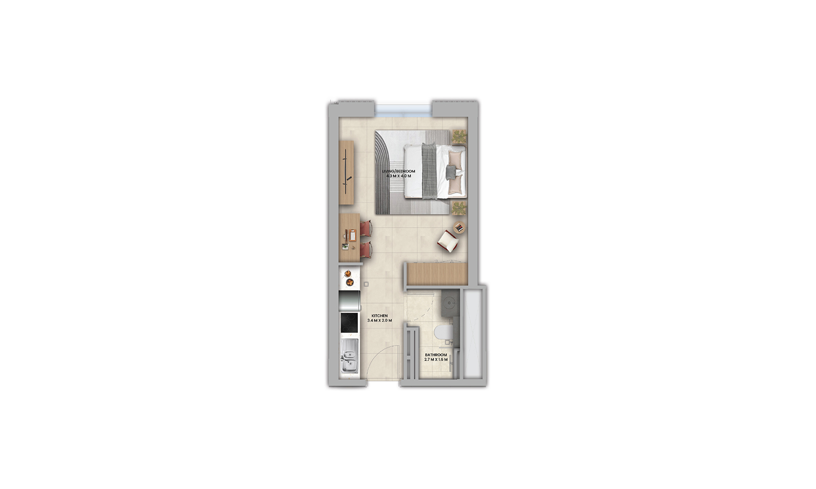 Studio Floor Plan