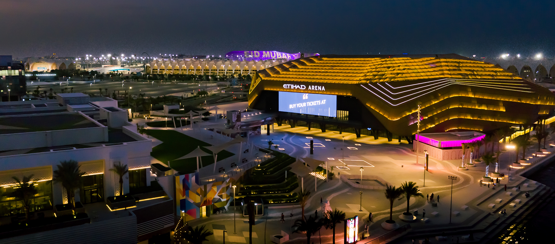 Etihad Arena & Yas Bay Waterfront: