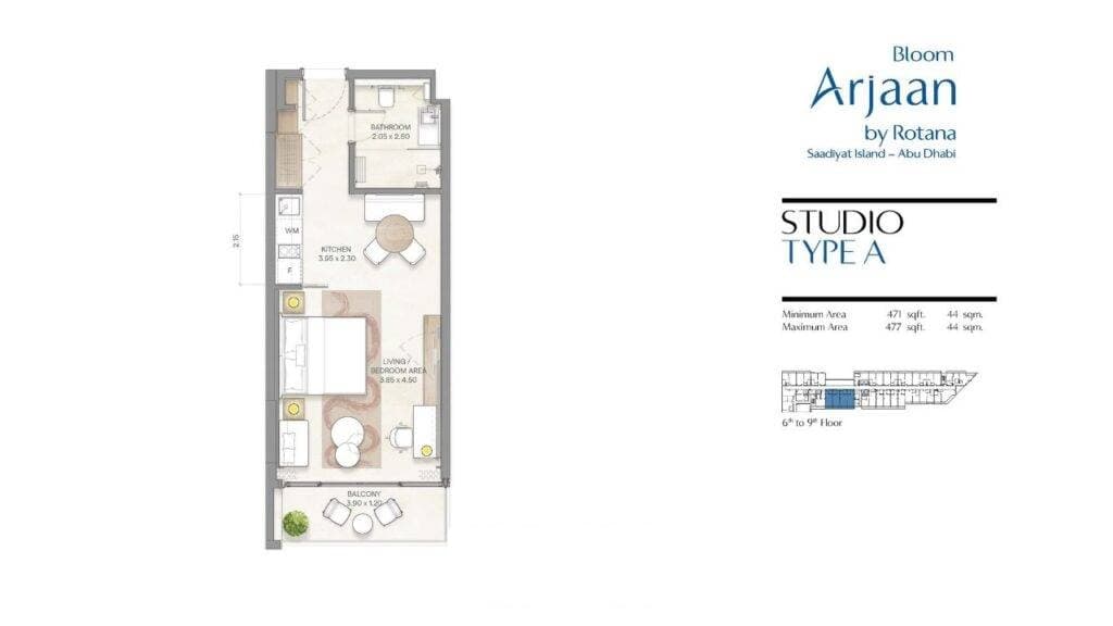 Studio Floor Plan