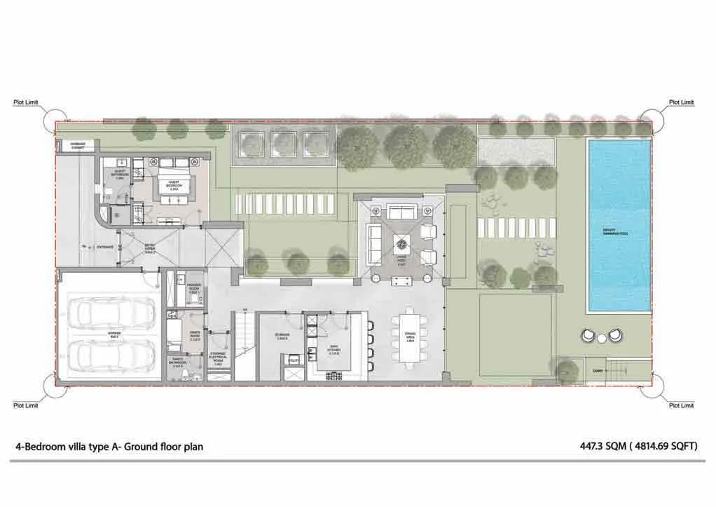 4 Bedroom Floor Plan