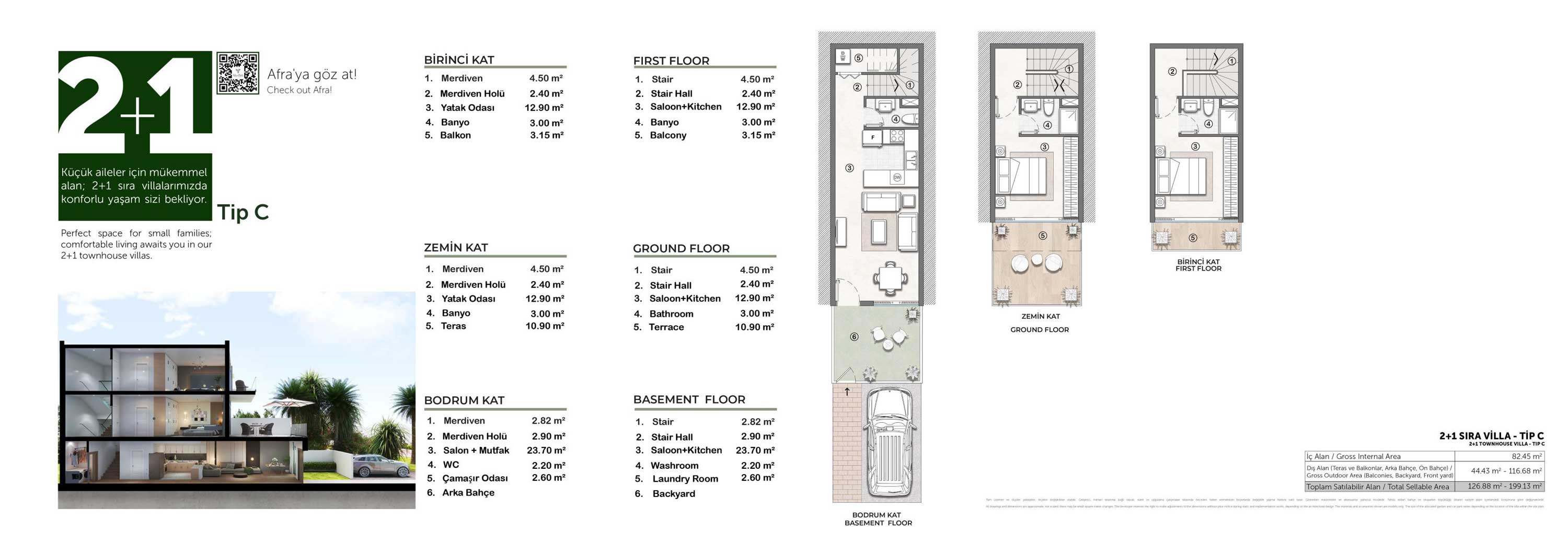 2 Bedroom Floor Plan