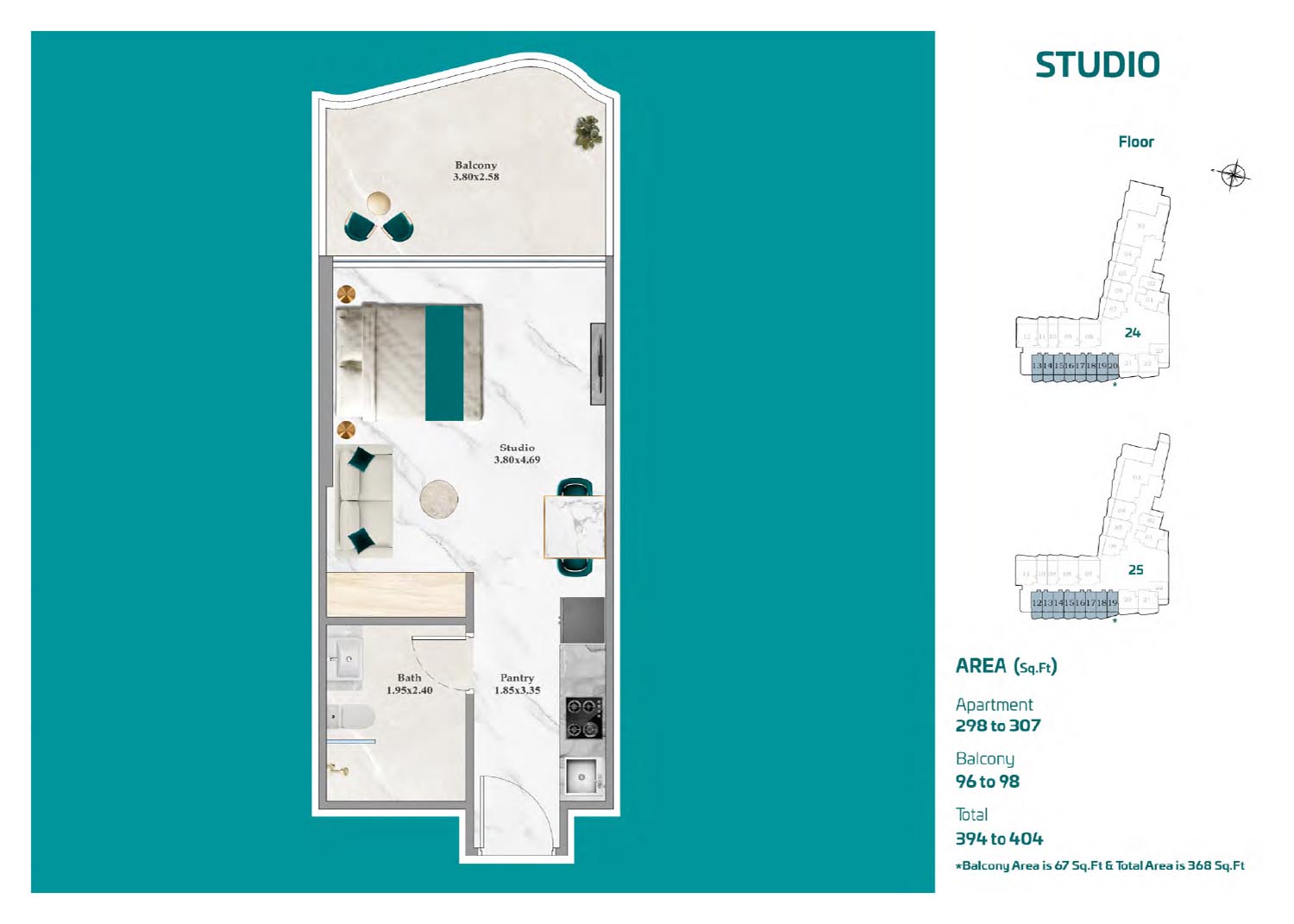 Studio Floor Plan