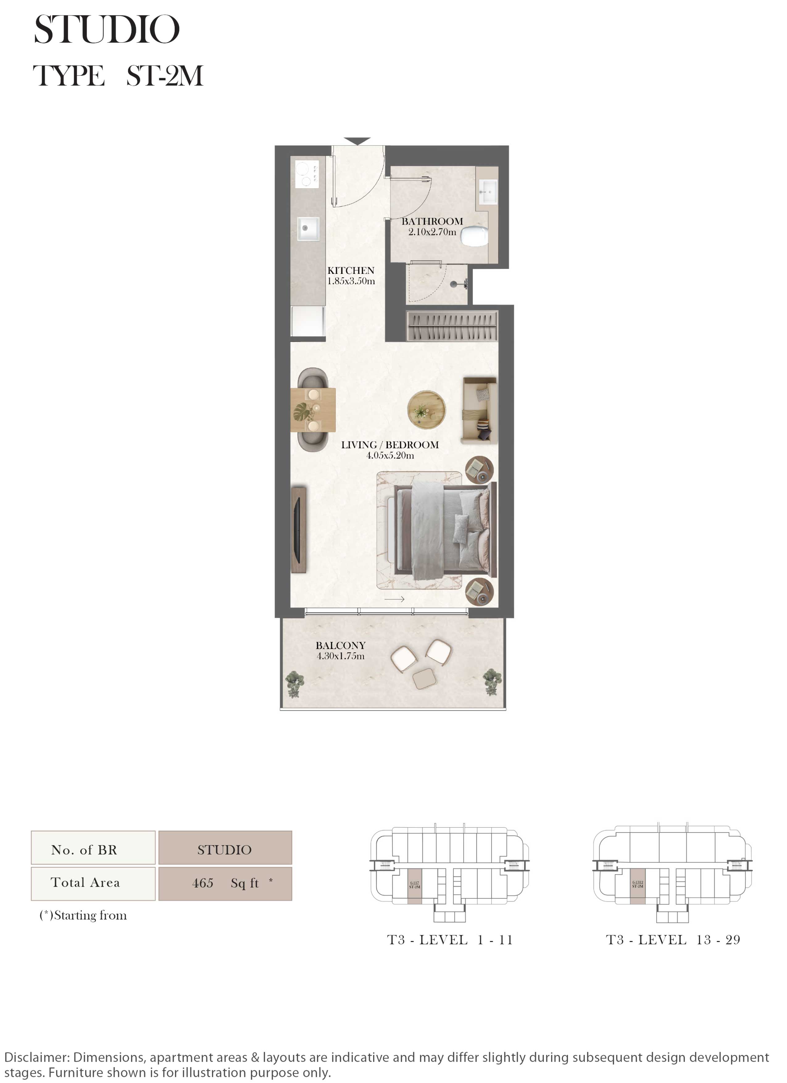 Studio Floor Plan